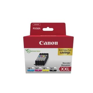 Cartouches D'encre Cli-581xxl Noir/cyan/magenta/jaune - Multipack 4 Couleurs