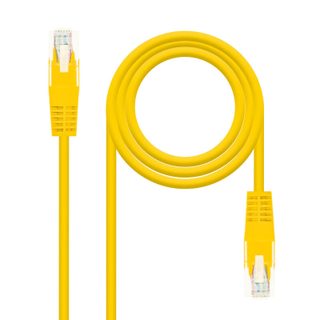 Cable Reseau Nanocable Rj45 Cat.5e Utp Awg24 2 M - Jaune