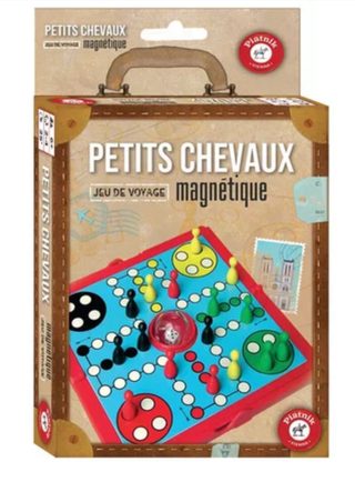 Jeu De Voyage Piatnik Petits Chevaux Magnétiques Multicolor Autres