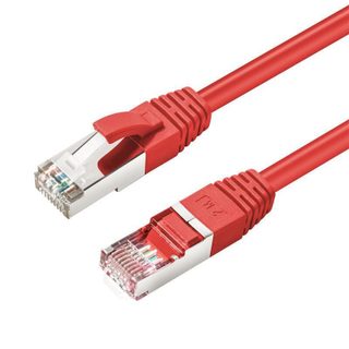 Cable Reseau Rouge Microconnect Mc-sftp6a01r 1 M Cat6a S/ftp [s-stp]