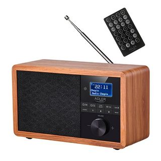 Radio Adler Ad 1184 Noir Bois