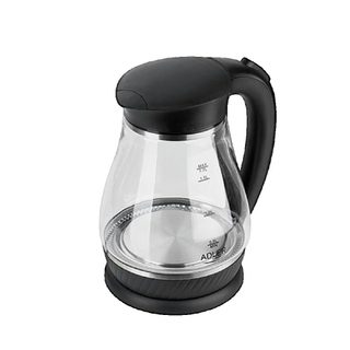 Bouilloire Électrique Adler Verre Borosilicate Led 1,7 L