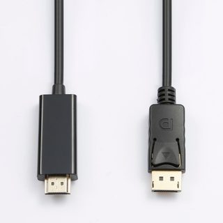 D2 Câble Displayport Vers Hdmi, Résolution 4k, 2m, Noir