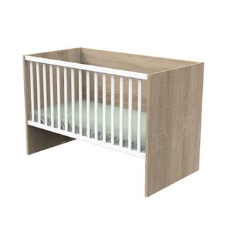 Lit Bébé Sauthon Nova Lit Évolutif 140x70 90x200 140x200 Blanc Bois