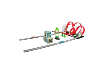 Set De Piste Go Gears Extreme Avec Double Vortex Et Deux Voitures Miniatures Multicolore Bburago