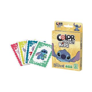 Jeu De Cartes Color Addict Kids Stitch 55 Cartes Cartamundi