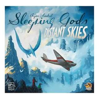 Sleeping Gods - Distant Skies Deluxe Édition Deluxe Carton Bleu/rouge 30x30 Cm Lucky Duck Games