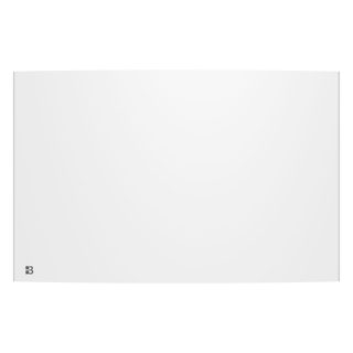 Radiateur Électrique Fixe À Inertie Sèche Fonte 1500w Bestherm Bia Horizontal Blanc