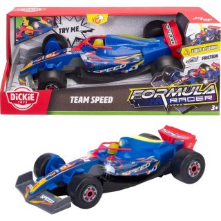 Voiture Jouet Dickie Formula Racer Team Speed Avec Lumière Et Son