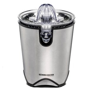 Rommelsbacher Zp 60/e Presse-agrume Électrique 100 W Noir, Acier Inoxydable
