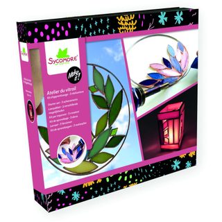 Kit Apprentissage Vitrail Tiffany Sycomore Fer À Souder Verre
