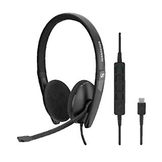 Casque Micro Epos Adapt 160 Usb Ii Noir Confort Et Audio Clair
