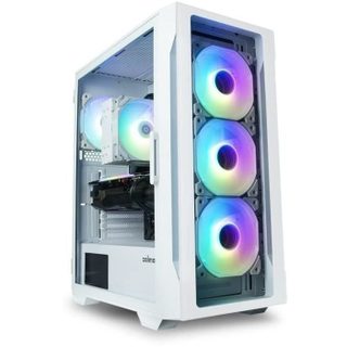 Boitier Pc Sans Alimentation - I3 Neo Tg (blanc) - Moyen Tour - Format Atx