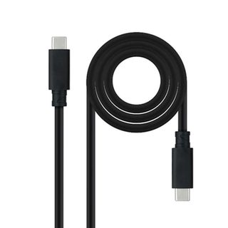 Câble Usb C Nanocable 10.01.4101-l150 1,5 M Noir