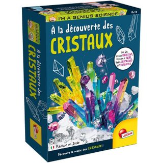 I'm A Genius Pocket Découverte Des Cristaux - Kit Scientifique - Cristallisation & Expériences - Des 8 Ans