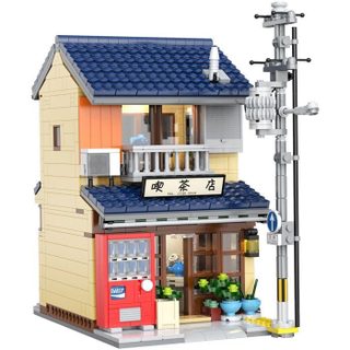 Bâtiments - Jeu De Construction - Salon De Thé - 1200 Pieces - Des 14 Ans - Led Inclus