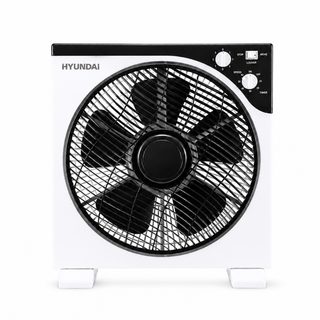 Hyundai - Hybf30b - Noir - Ventilateur Box Fan - Minuteur 2 H - 3 Vitesses