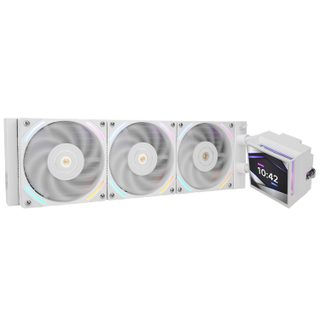 Aio Refroidisseur Cpu Thermalright Hyper Vision 360 Argb White Écran 3,95" 480x480 Pompe Haute Performance