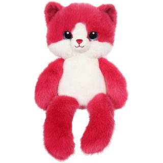 Peluche Chat Leggies - - Framboise, 48 Cm