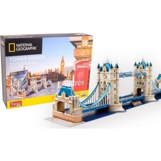 Puzzle 3d - Tower Bridge - Jeu De Construction - 120 Pieces - Des 8 Ans