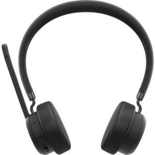 Micro-casque Bluetooth stéréo sans fil VoIP, supra-auriculaire, noir