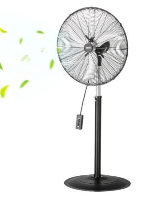 VEVOR Ventilateur pied industriel 600 mm, 6800 CFM, oscillant 85 .