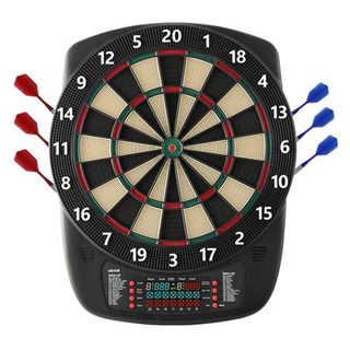 VEVOR Cible de fléchettes électronique 336 mm 43 jeux et plus de 200 variantes
