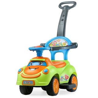VEVOR Porteur Auto Enfants Voiture à Pousser Tout-petits 19-36 Mois Garde-corps