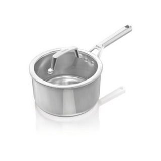 Casserole Ninja EverClad 18 cm inox 3 couches avec couvercle verre induction