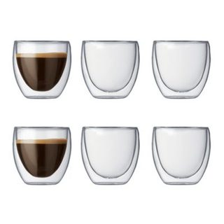 Set de 6 gobelets double paroi 8 cl