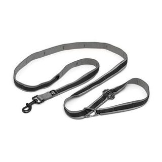 Laisse mains libres - KURGO - QUANTUM - 6 positions - 120 a 180 cm - Noir