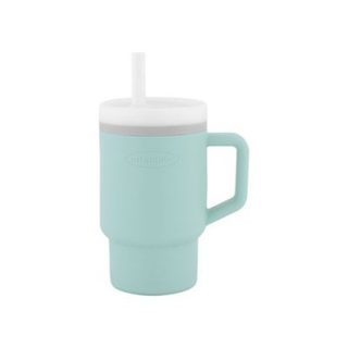 Gobelet silicone Infantino My First 255 ml Moody Blue avec paille et anse