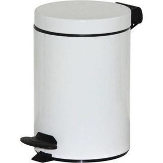Poubelle Cyjeu salle de bain 3l blanc