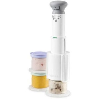 Machine a Glace - Sorbetiere Machine a glace CUISINART - ICEFD10E - Capacité 3 x 240ml - 250W