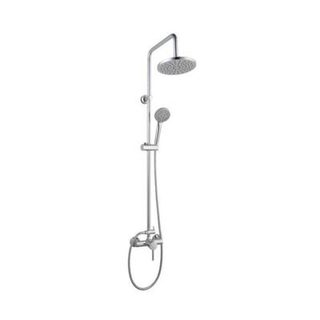 ROUSSEAU Colonne de douche avec robinet mitigeur mecanique Timaru chrome