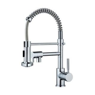 ROUSSEAU Robinet mitigeur de cuisine Mini Stoli - Avec douchette - Chrome