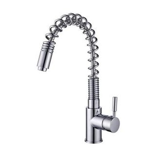 ROUSSEAU Robinet mitigeur de cuisine Tiki - Sans douchette - Chrome