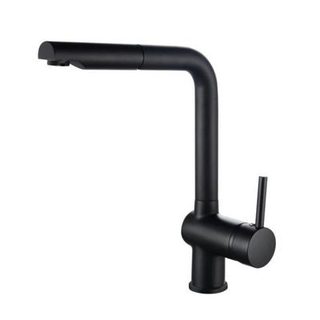 ROUSSEAU Robinet mitigeur de cuisine Matsouko - Avec douchette - Noir