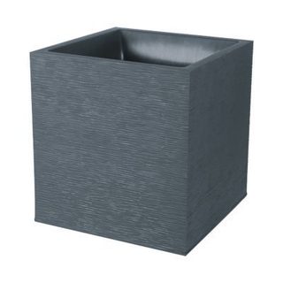 Bac Graphit Anthracite Carré 40x40 cm