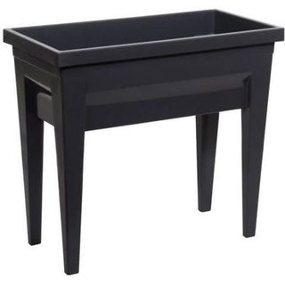 Espace potager sur pieds - EDA - Veg&Table City - 57 L - Table de culture sur pieds - 76 x 38,5 x H. 68 cm - Gris Anthracite