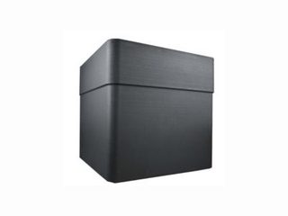 Pot de fleur carré Carel gris anthracite 39 x 39 x 39 cm - Eda