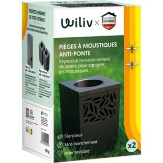 Piège à moustiques anti-ponte Wiliv x Home Defense