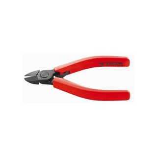 Pince micro coupante axiale FACOM 405.12 120 mm, capacité de coupe 16 mm.