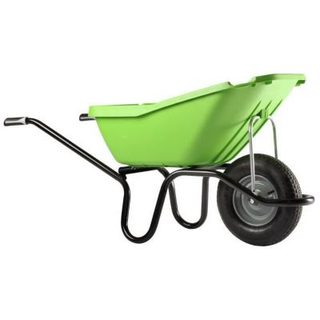 Brouette Haemmerlin Polypro Pink Up 110L Verte Roue Gonflée - 305122005