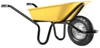 Haemmerlin Brouette Bâti Plus - 100 L peinte - roue gonflée D. 400 mm