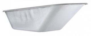 Haemmerlin Caisse galvanisée 120 L 4 trous - pour brouette Bâti Plus 120 Réno