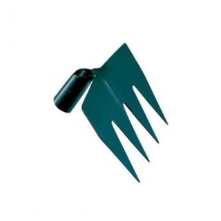 Leborgne Ratissoire 4 dents + réglette Duopro - sans manche