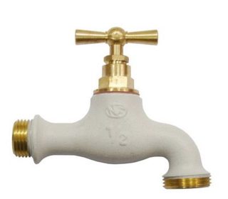 Boutté Robinet bicolore ton pierre