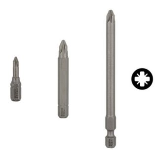 25 embouts de vissage extra dur PZ2 25mm - BOSCH - 2607001560