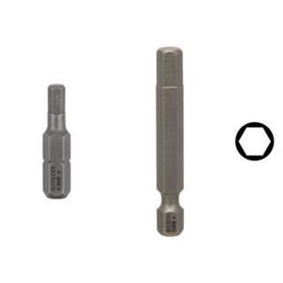 3 Embouts De Vissage Qualite Extra-Dure Hex4 Emmanchement Hexagonal 25mm-2607001724
